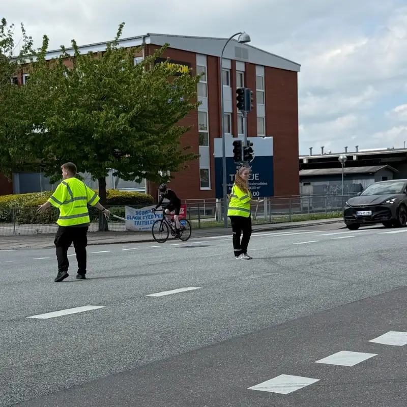Trafikofficials sikrer et arrangement